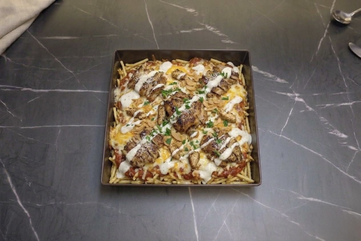 CHEEZY KEBAP PIZZA – PE BUNE Suceava