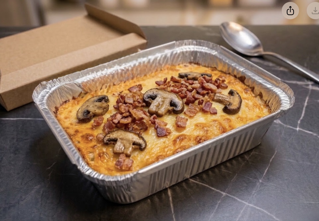 PENNE AL FORNO BIANCHE – PE BUNE Suceava